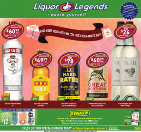 Liquor Legends catalogue Page 1