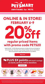 Petsmart flyer Page 1