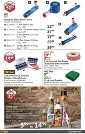 Princess Auto flyer Page 142