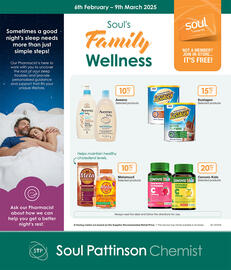 Soul Pattinson Chemist catalogue Page 1