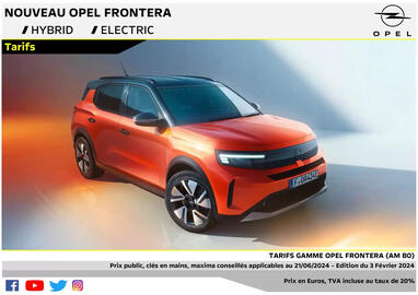 Catalogue Opel page 1