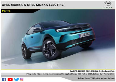 Catalogue Opel page 1