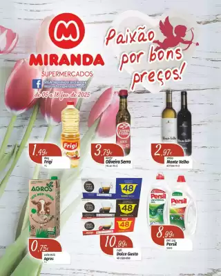 Folheto Miranda Supermercados (válido até 18-02)