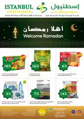 Istanbul Supermarket catalogue (valid until 12-02)