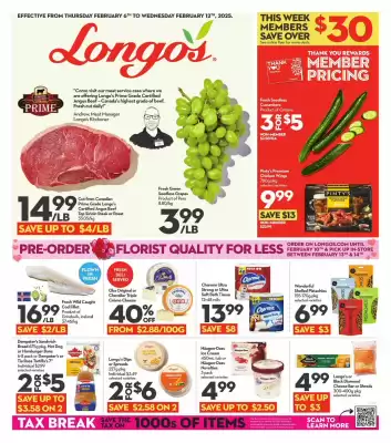 Longo's flyer (valid until 20-02)