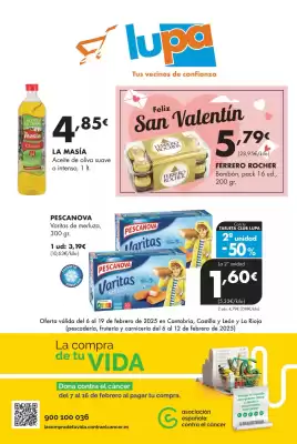 Folleto Supermercados Lupa (válido hasta el 19-02)