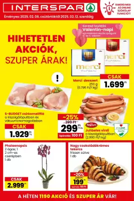 Interspar akciós újság (érvényes eddig: 12-02)