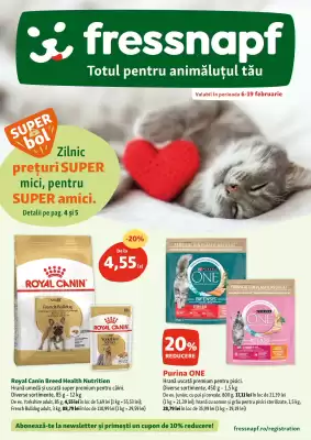 Catalog Fressnapf (valid până la 19-02)