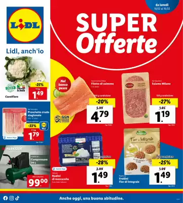 Volantino Lidl (valido fino al 16-02)