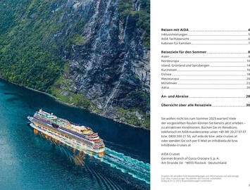 Aida Cruises Prospekt Seite 4