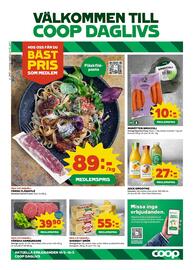 Coop Daglivs reklamblad vecka 7 Sida 1