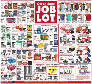 Ocean State Job Lot Weekly Ad week 6 Page 1