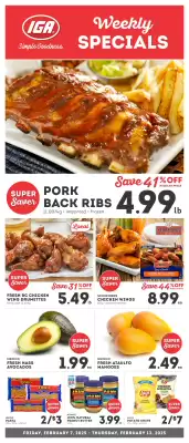 IGA flyer (valid until 12-02)