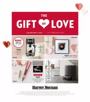 Harvey Norman catalogue (valid until 14-02)