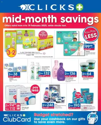 Clicks catalogue (valid until 19-02)