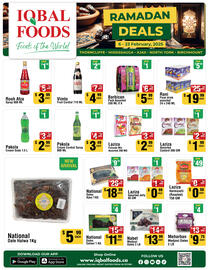 Iqbal Foods flyer week 6 Page 1