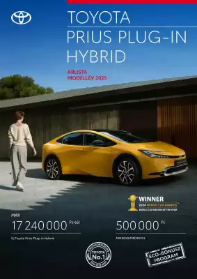 Toyota akciós újság (érvényes eddig: 31-05)