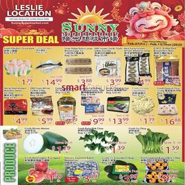 Sunny Food Mart flyer week 6 Page 1