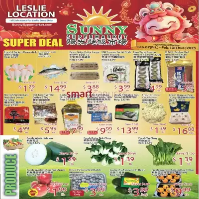 Sunny Food Mart flyer (valid until 13-02)