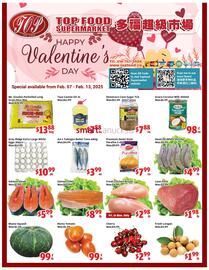 Top Food Supermarket flyer week 6 Page 1