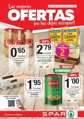 Folleto SPAR Fragadis (válido hasta el 19-02)