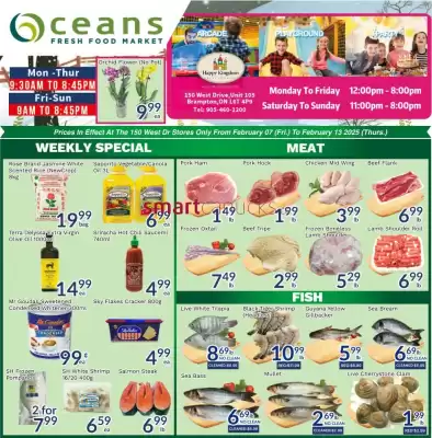 Oceans Fresh Food Market flyer (valid until 13-02)