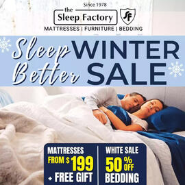 The Sleep Factory flyer Page 1