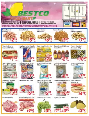 Bestco Food Mart flyer (valid until 13-02)