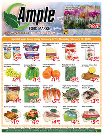 Ample Food Market flyer week 6 Page 1