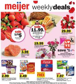 Meijer Weekly Ad week 7 Page 1