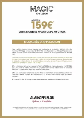 Catalogue Alain Afflelou (valable jusqu'au 31-12)