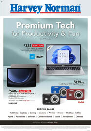 Harvey Norman catalogue Page 1