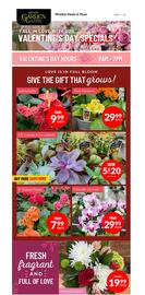 Lakeside Garden Gallery flyer week 6 Page 1