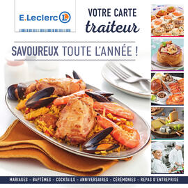 Catalogue E.Leclerc | Savoureux toute l'année ! page 1