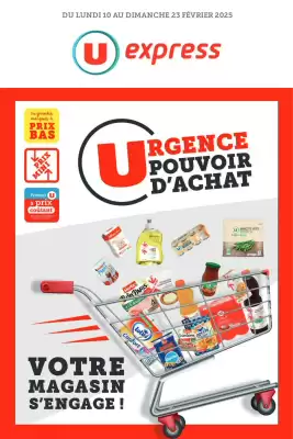 Catalogue U Express (valable jusqu'au 23-02)