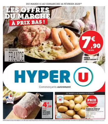 Catalogue Hyper U (valable jusqu'au 16-02)