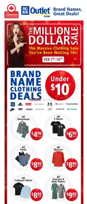 Big Box Outlet Store flyer (valid until 10-02)