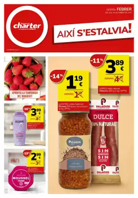 Folleto Supermercados Charter (válido hasta el 26-02)