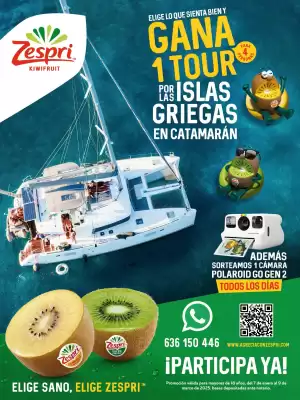 Folleto Zespri (válido hasta el 9-03)