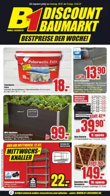 B1 Discount Baumarkt Prospekt (gültig bis 14-02)