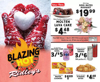 Ridley's Family Markets Weekly Ad Page 1