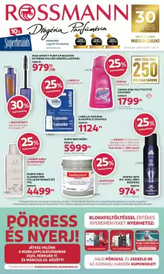 Rossmann akciós újság (érvényes eddig: 21-02)