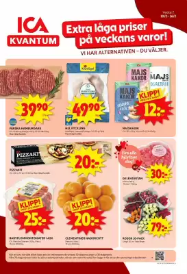 ICA Kvantum reklamblad (giltig till och med 16-02)