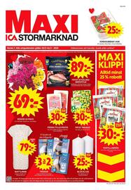 ICA Maxi reklamblad vecka 7 Sida 1