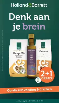 Holland & Barrett folder (geldig t/m 16-02)