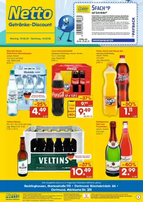 Netto Getränke Discount Prospekt (gültig bis 15-02)