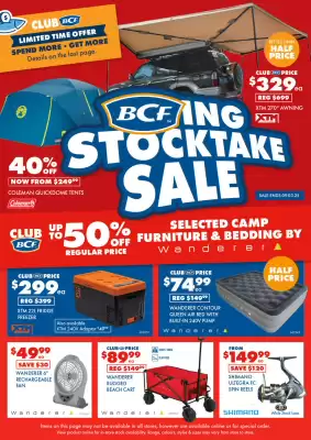 BCF catalogue (valid until 9-03)