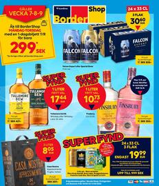 Border Shop reklamblad Sida 1