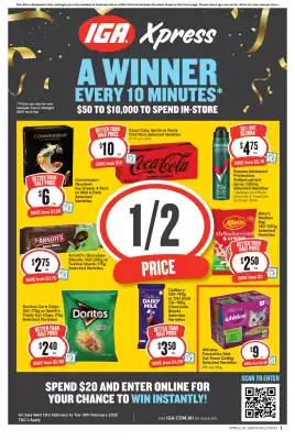 IGA catalogue (valid until 18-02)