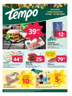 Tempo reklamblad (giltig till och med 16-02)